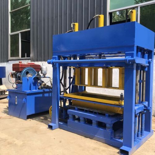 concrete hydraulic block making machine